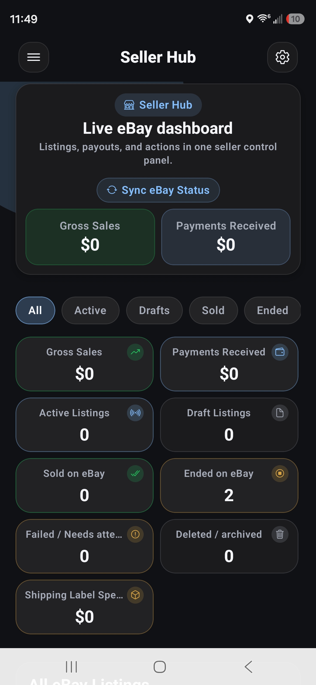 FlipSignal Seller Hub